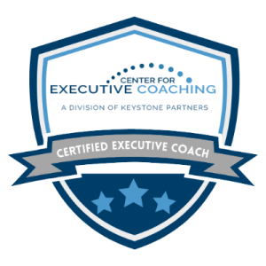 Certified Executive Coach from the Center for Executive Coaching, a Division of Keystone Partners